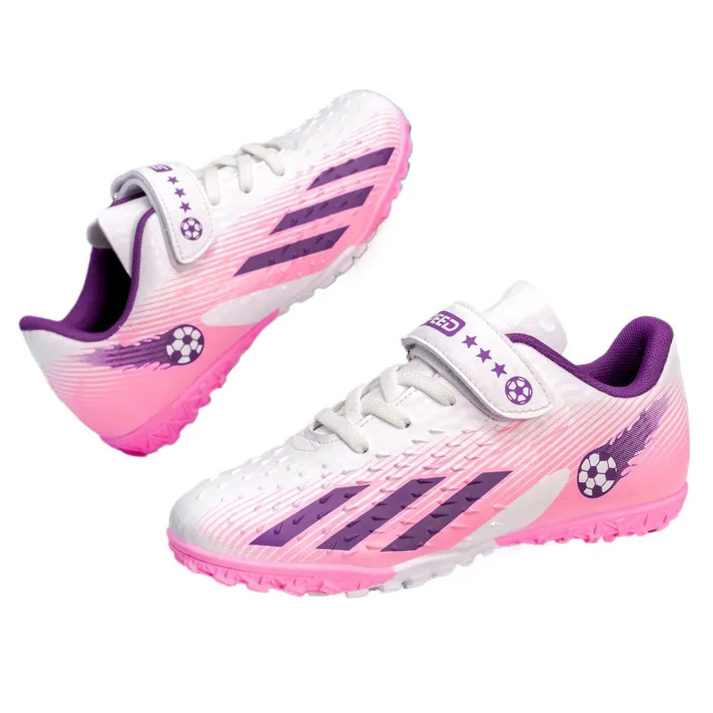 Anti-Slip Kids' Soccer Shoes, TF Studs, Ages 6-12