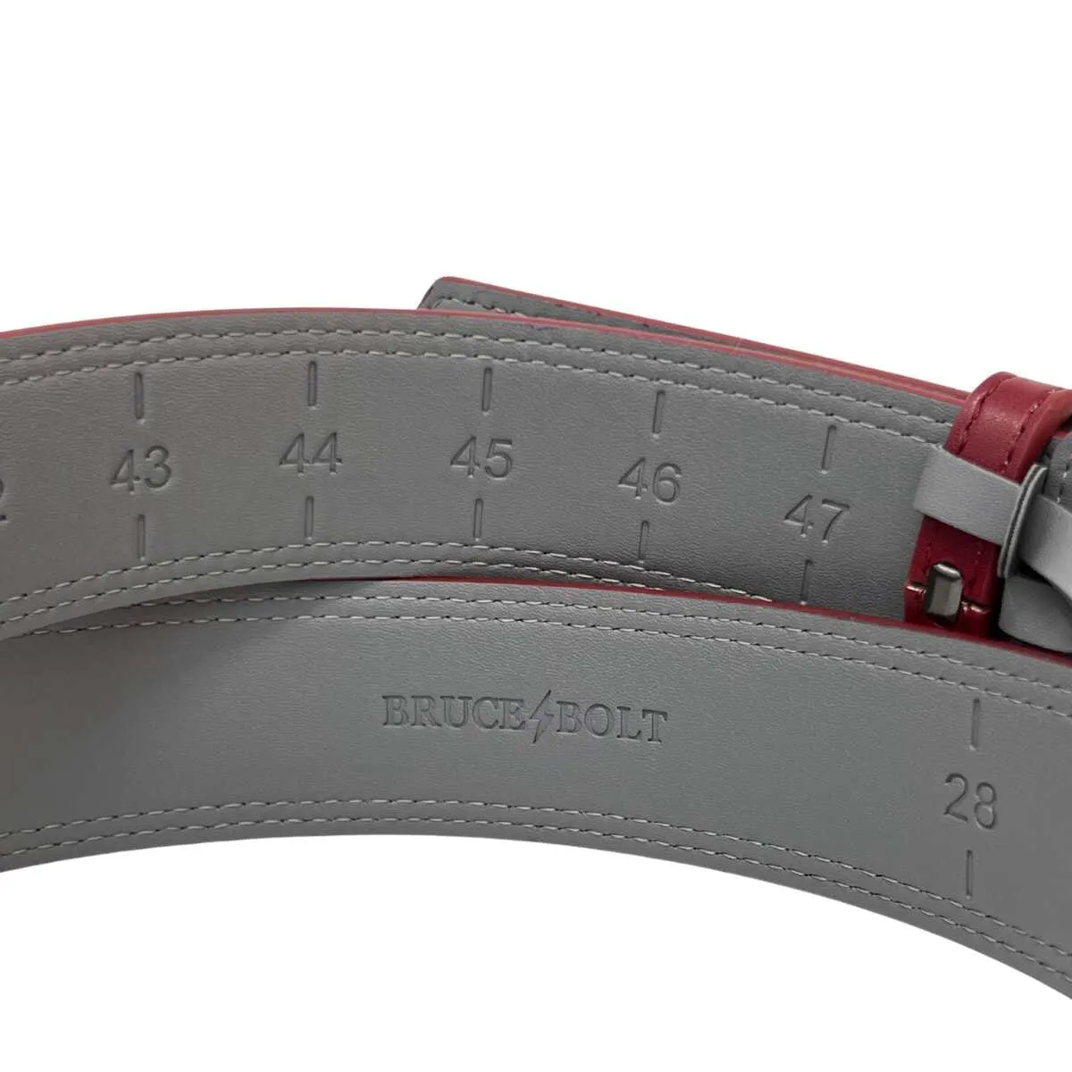 BRUCE BOLT Adjustable Belt - MAROON