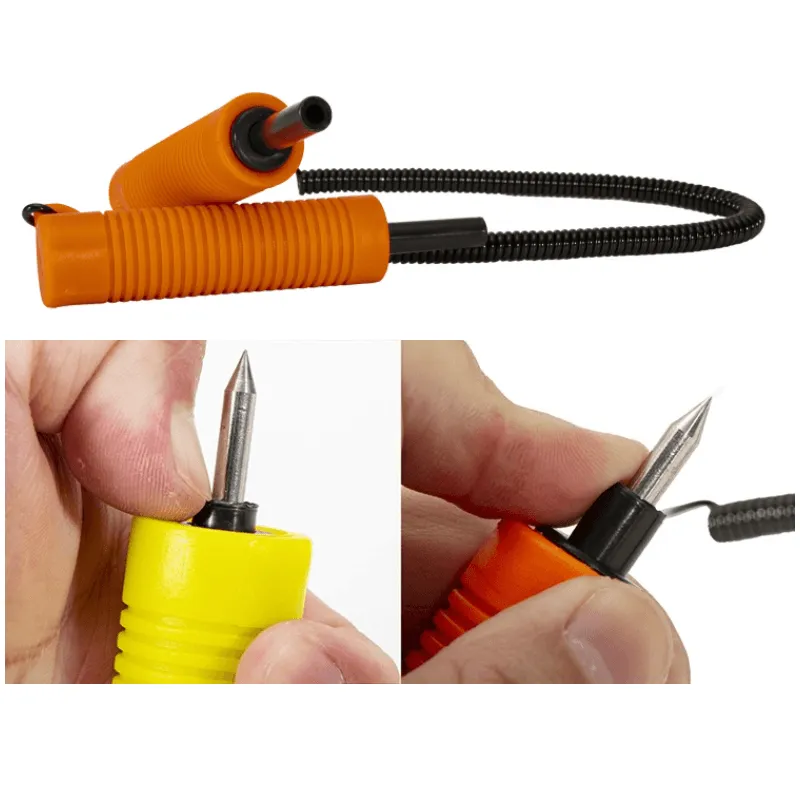 Dr.Fish Ice Fishing Safety Retractable Ice Awls Ice Breaking Tool