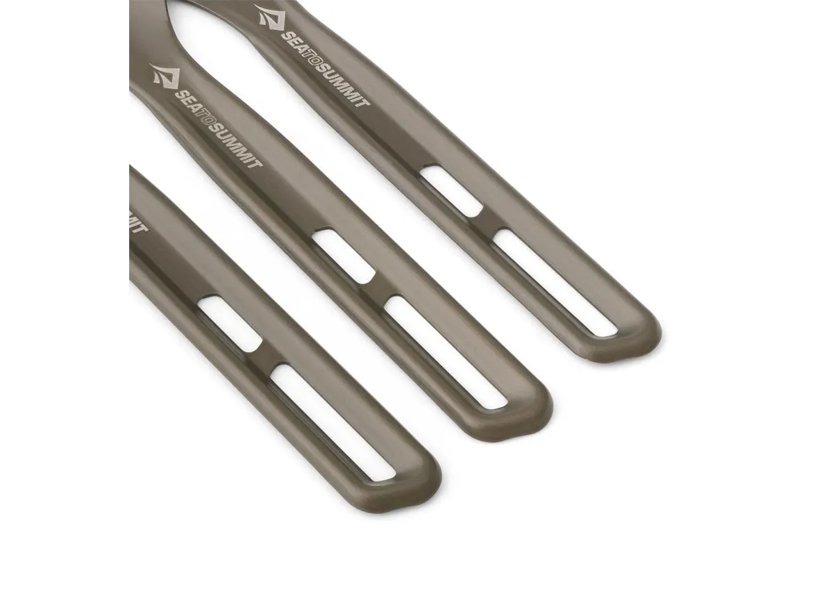 Frontier Ultralight Cutlery Set - Fork, Spoon & Knife