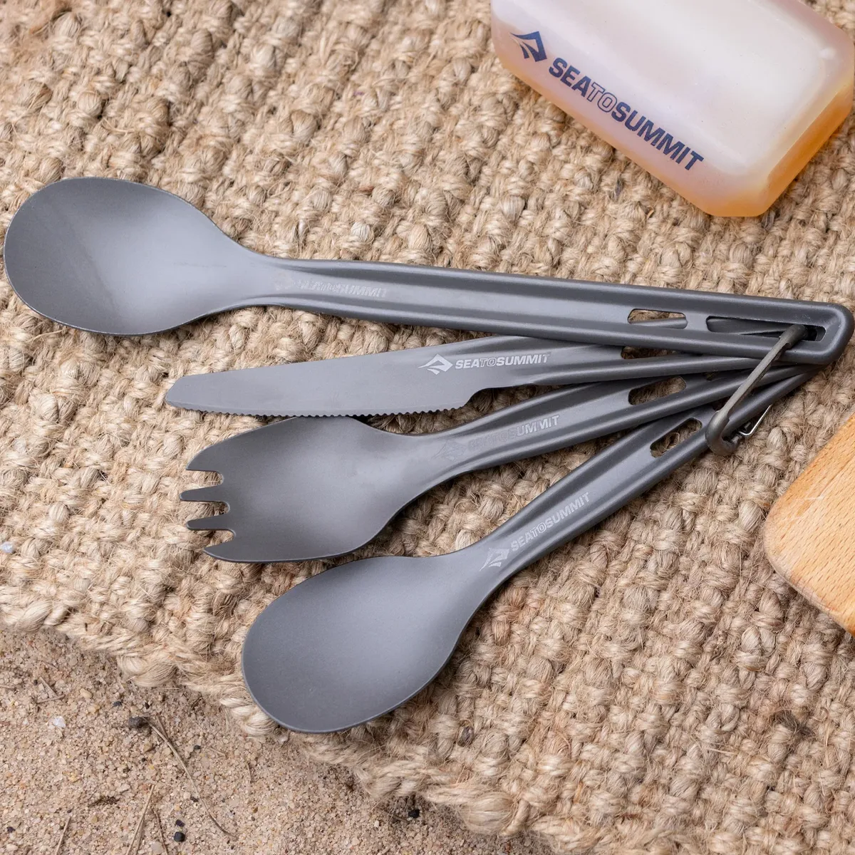 Frontier Ultralight Fork, Spoon & Knife Cutlery Set