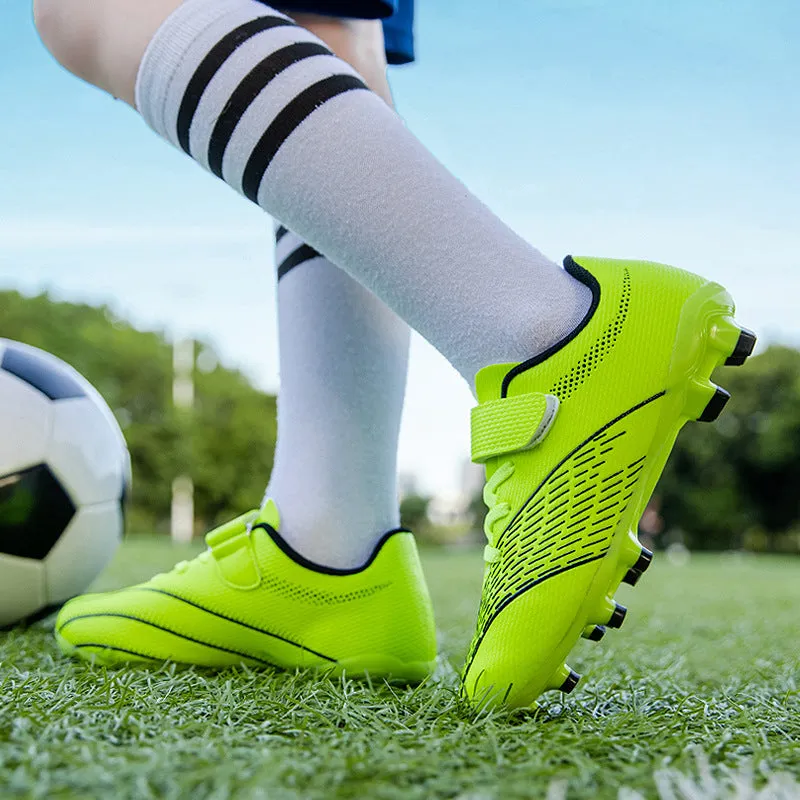 Kids' Soccer Shoes, TF and AG Studs, Training