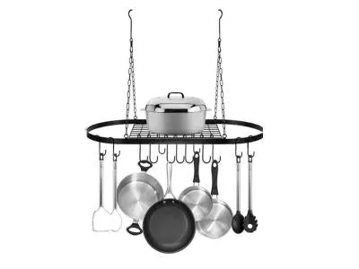 Kitchen Ceiling Pot and Pan Rack Holder