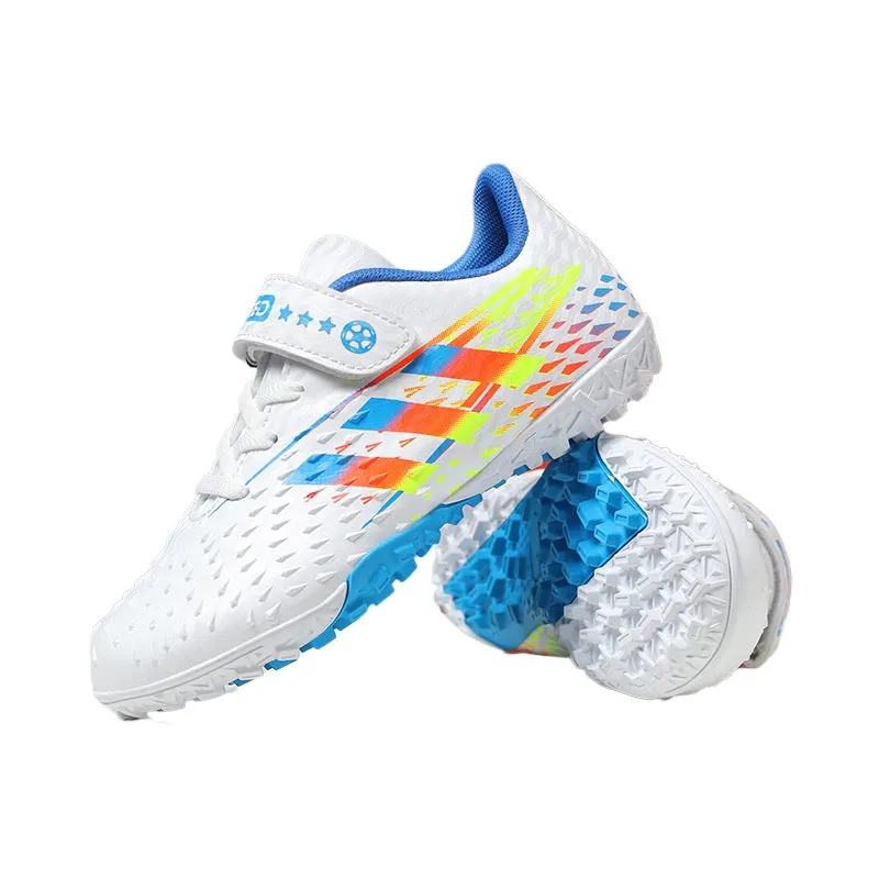 Magic Tape Kids' Soccer Shoes, TF Studs, Boys and Girls