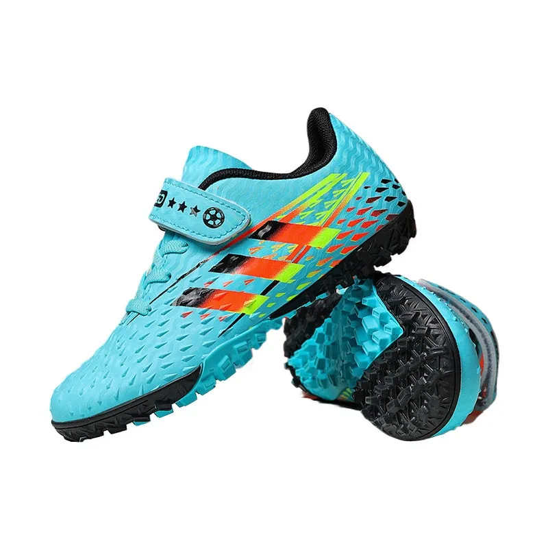 Magic Tape Kids' Soccer Shoes, TF Studs, Boys and Girls