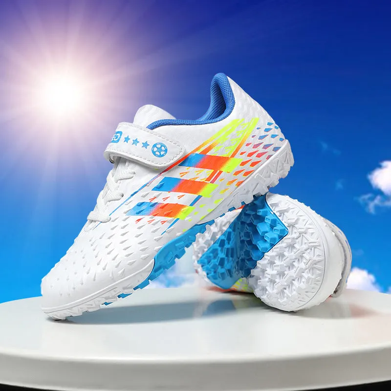 Magic Tape Kids' Soccer Shoes, TF Studs, Boys and Girls