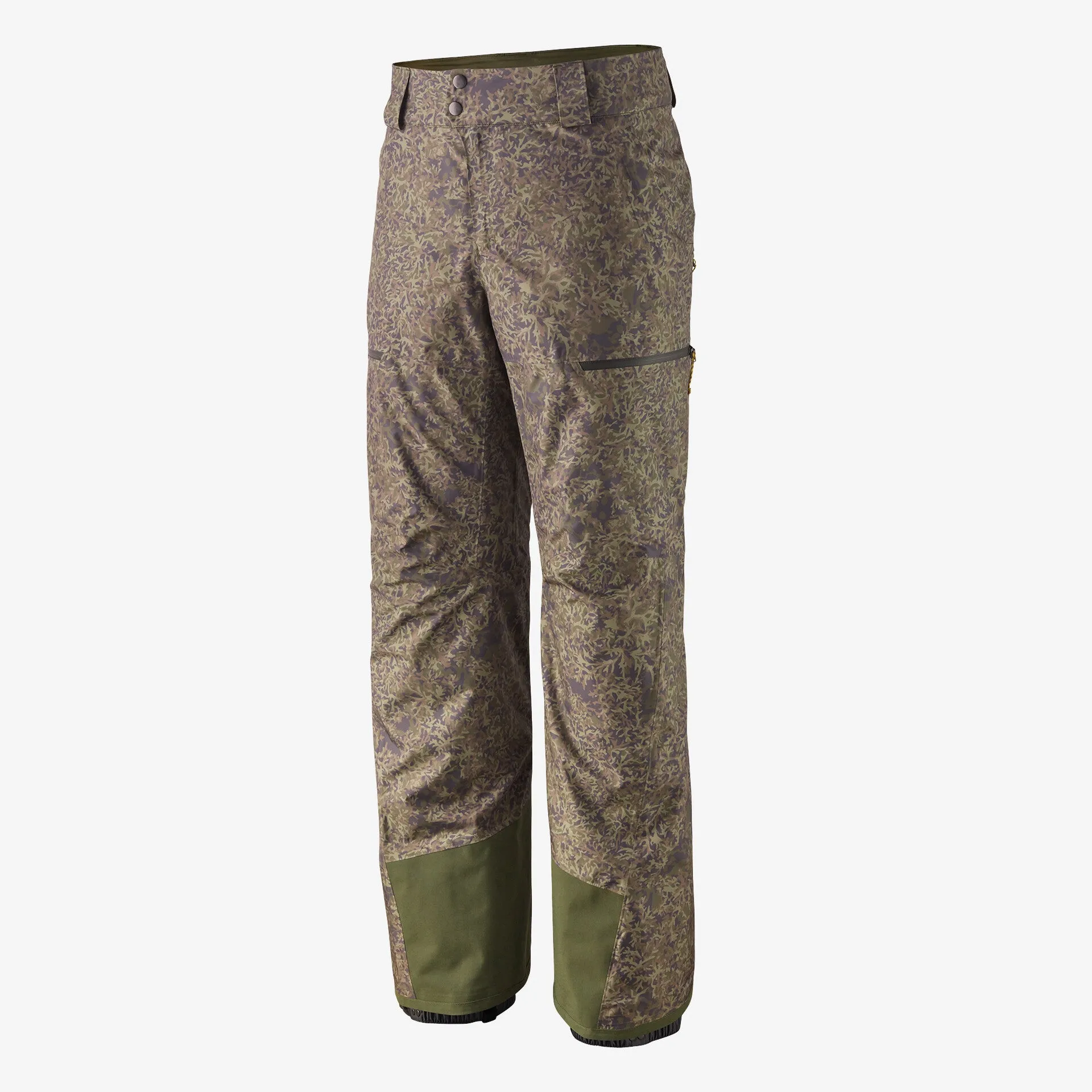 Men's Powder Town Pants - Patagonia Standard, Lichen: Basin Green