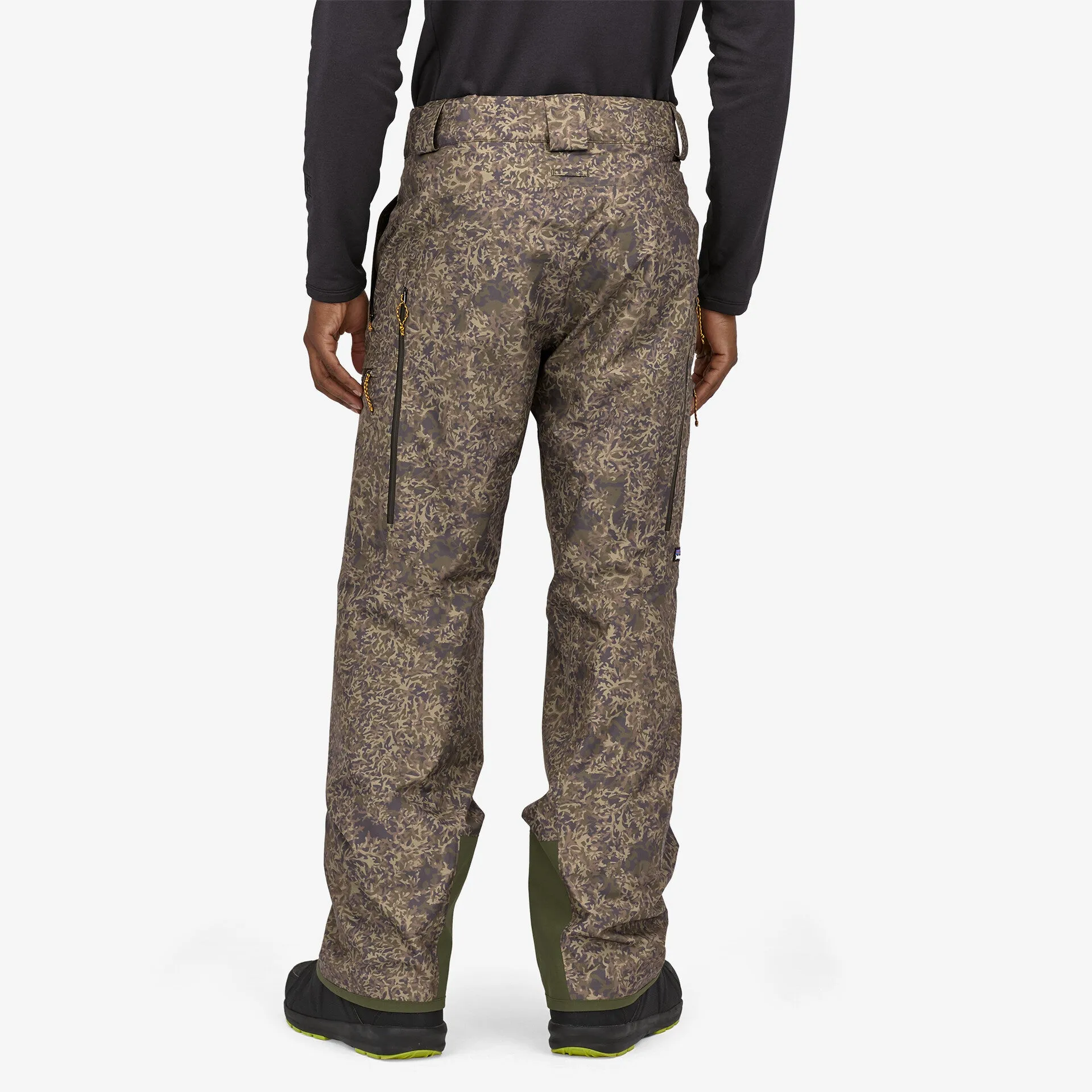 Men's Powder Town Pants - Patagonia Standard, Lichen: Basin Green