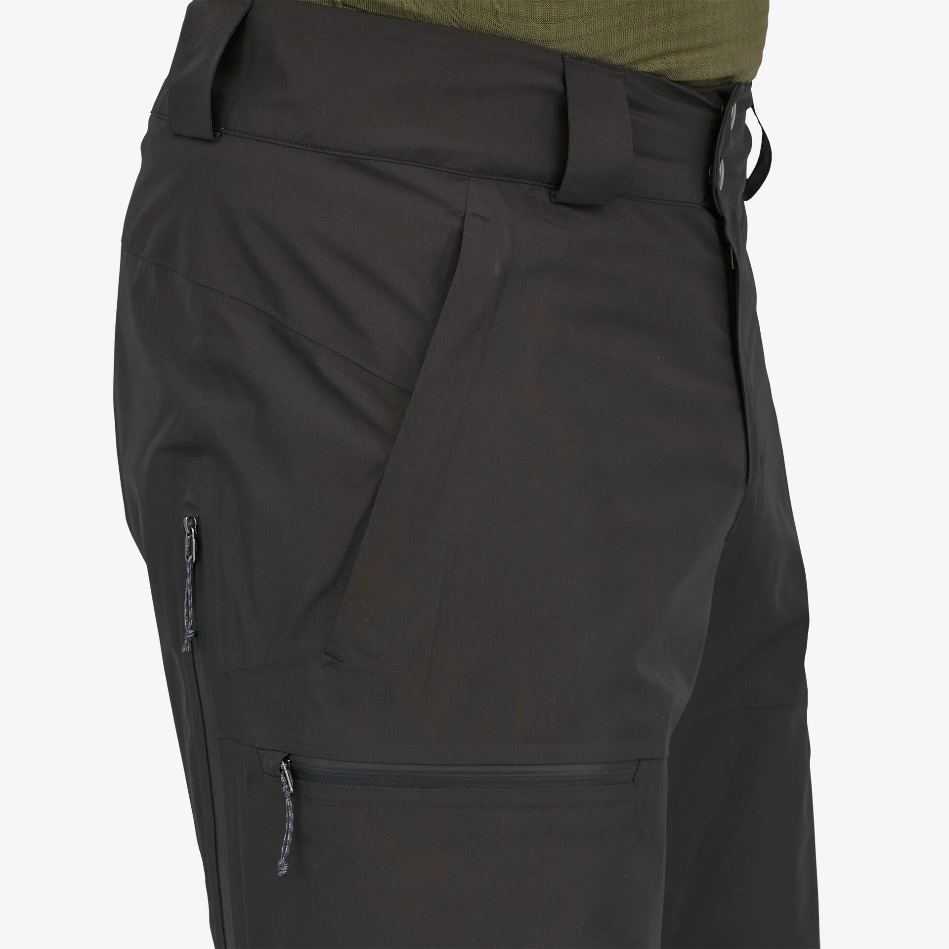 Men's Powder Town Pants - Patagonia Standard, Lichen: Basin Green