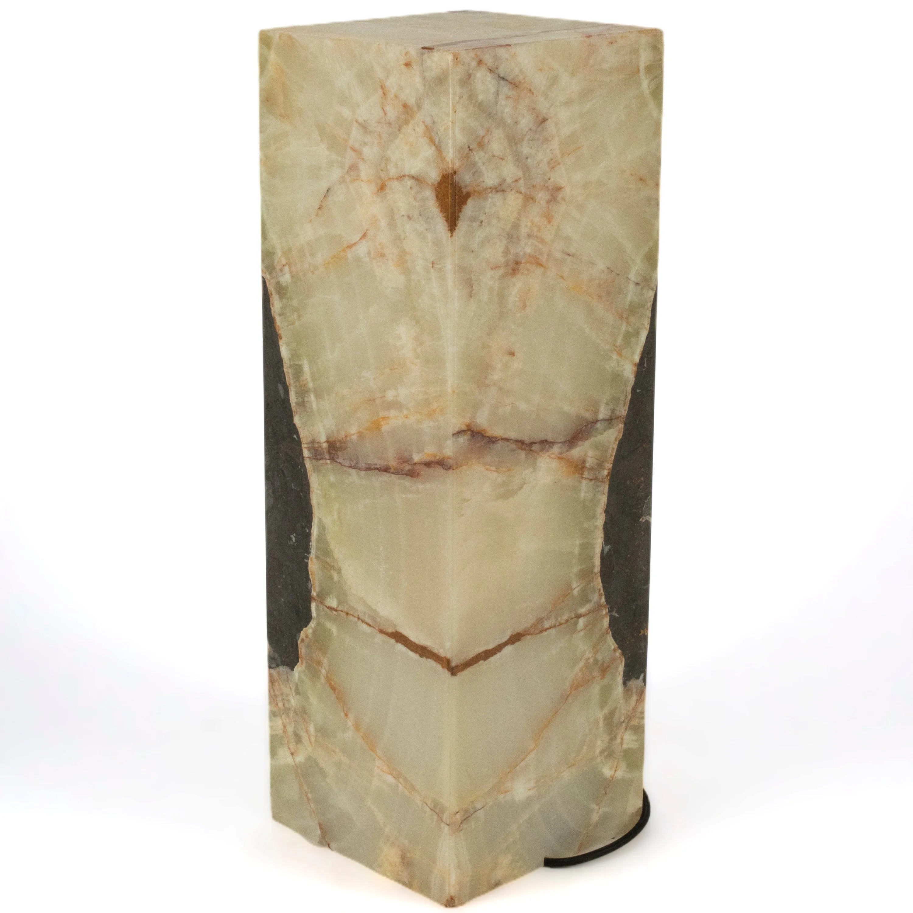 Natural Onyx Lamp Light Tower - 24