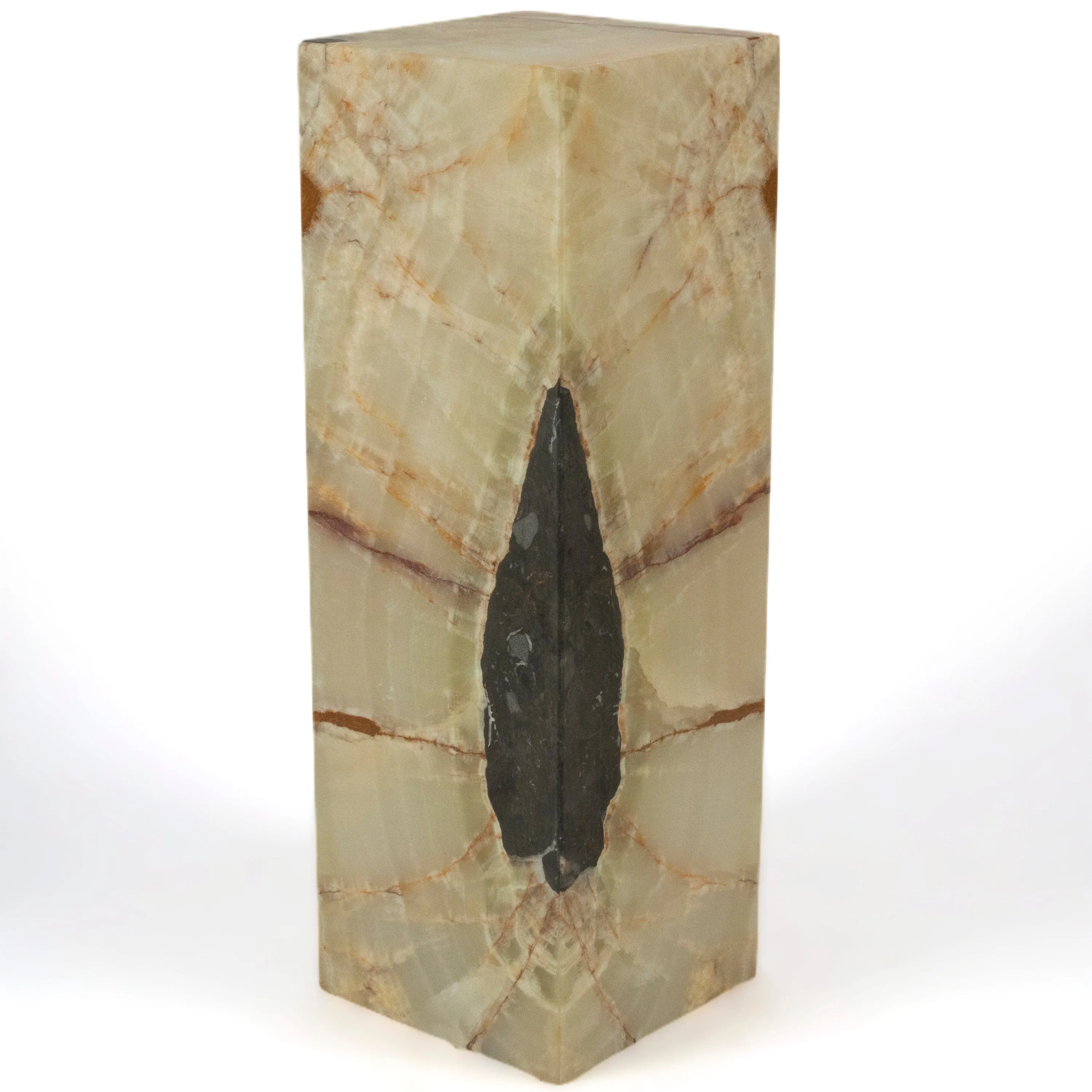 Natural Onyx Lamp Light Tower - 24