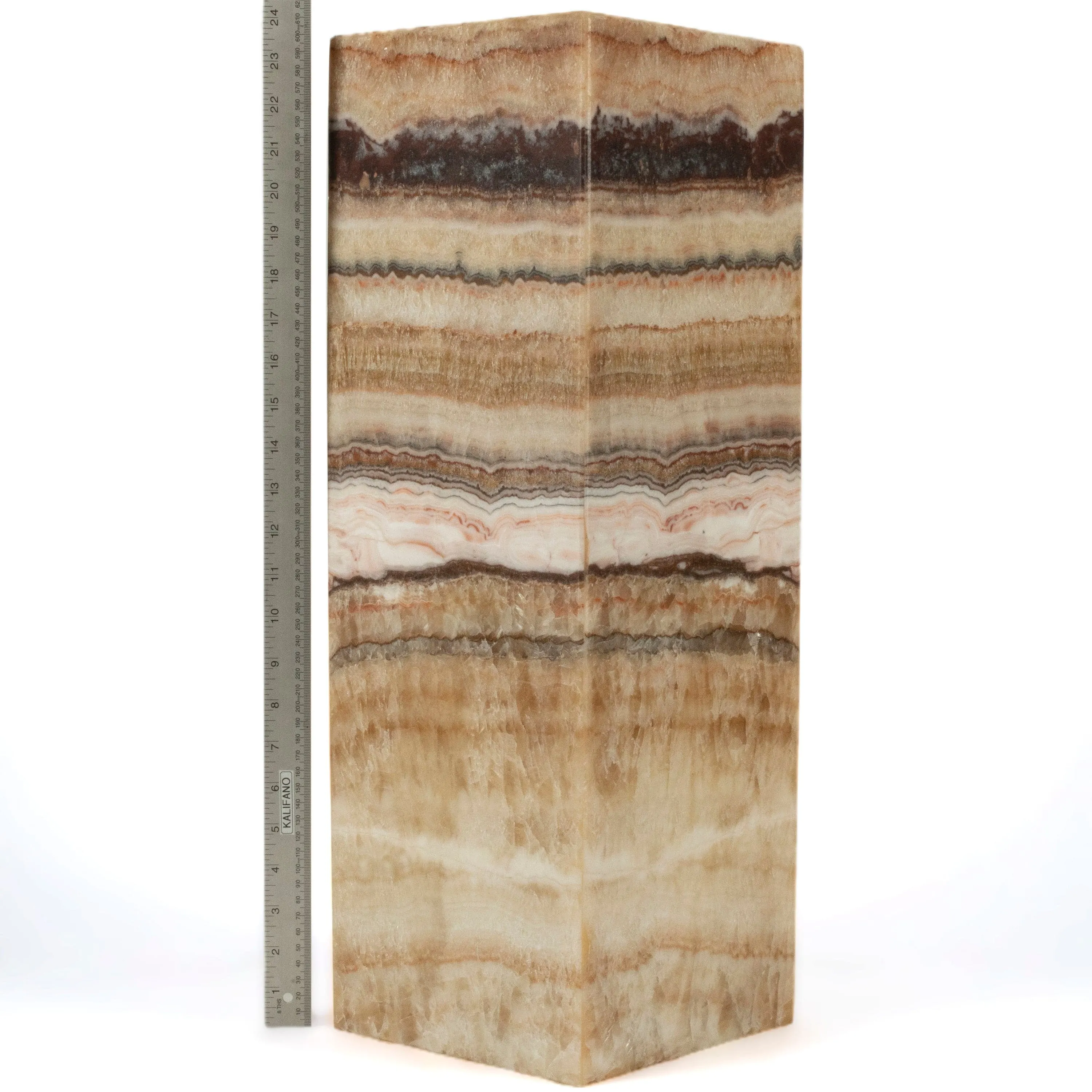 Natural Onyx Lamp Light Tower - 24