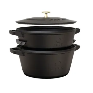 OFYR OA-S-P-SET Cast Iron Staub Pans Set