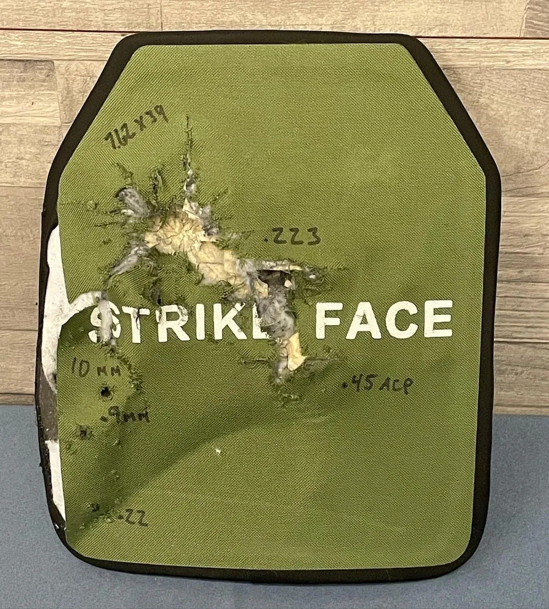 (One Plate) Level IV Ballistic Front or Back Plate (Curved with Shooters Cut)