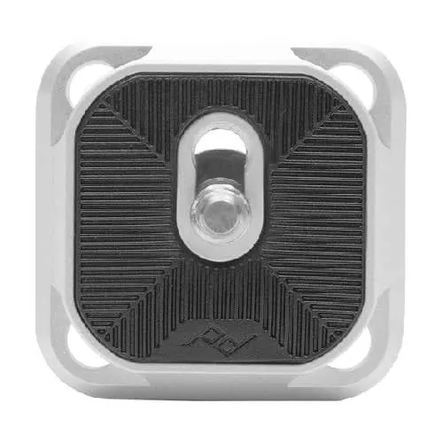 Peak Design Capture Camera Clip v3, Silver - with Standard plate