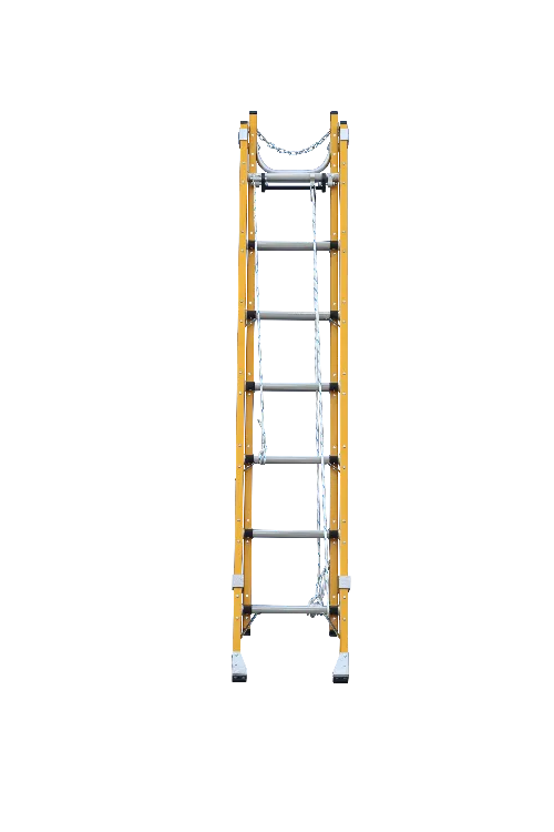 Pro Series Heavy Duty Industrial Fibreglass Linesman / Extension Ladder - Rated 150kg