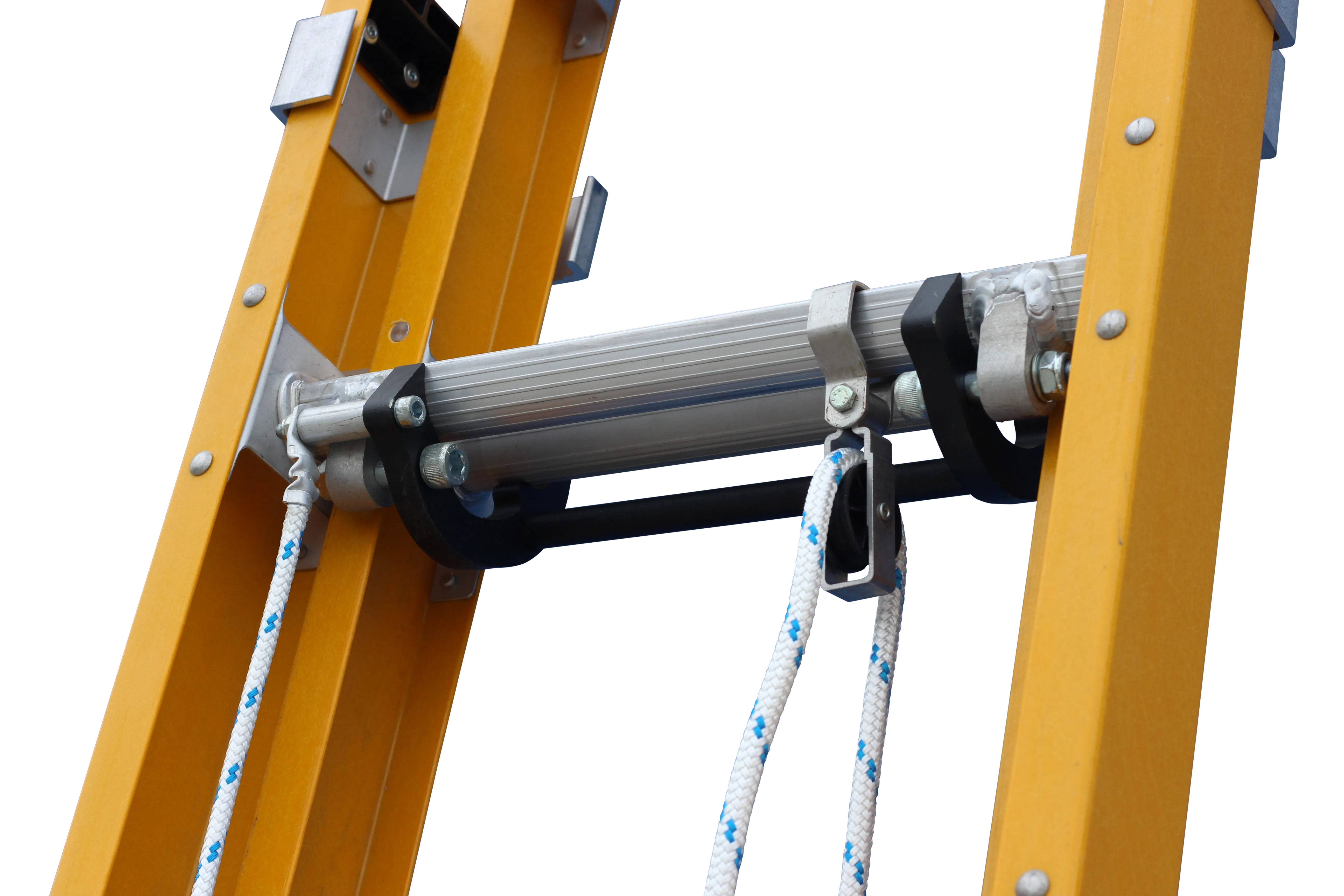 Pro Series Heavy Duty Industrial Fibreglass Linesman / Extension Ladder - Rated 150kg