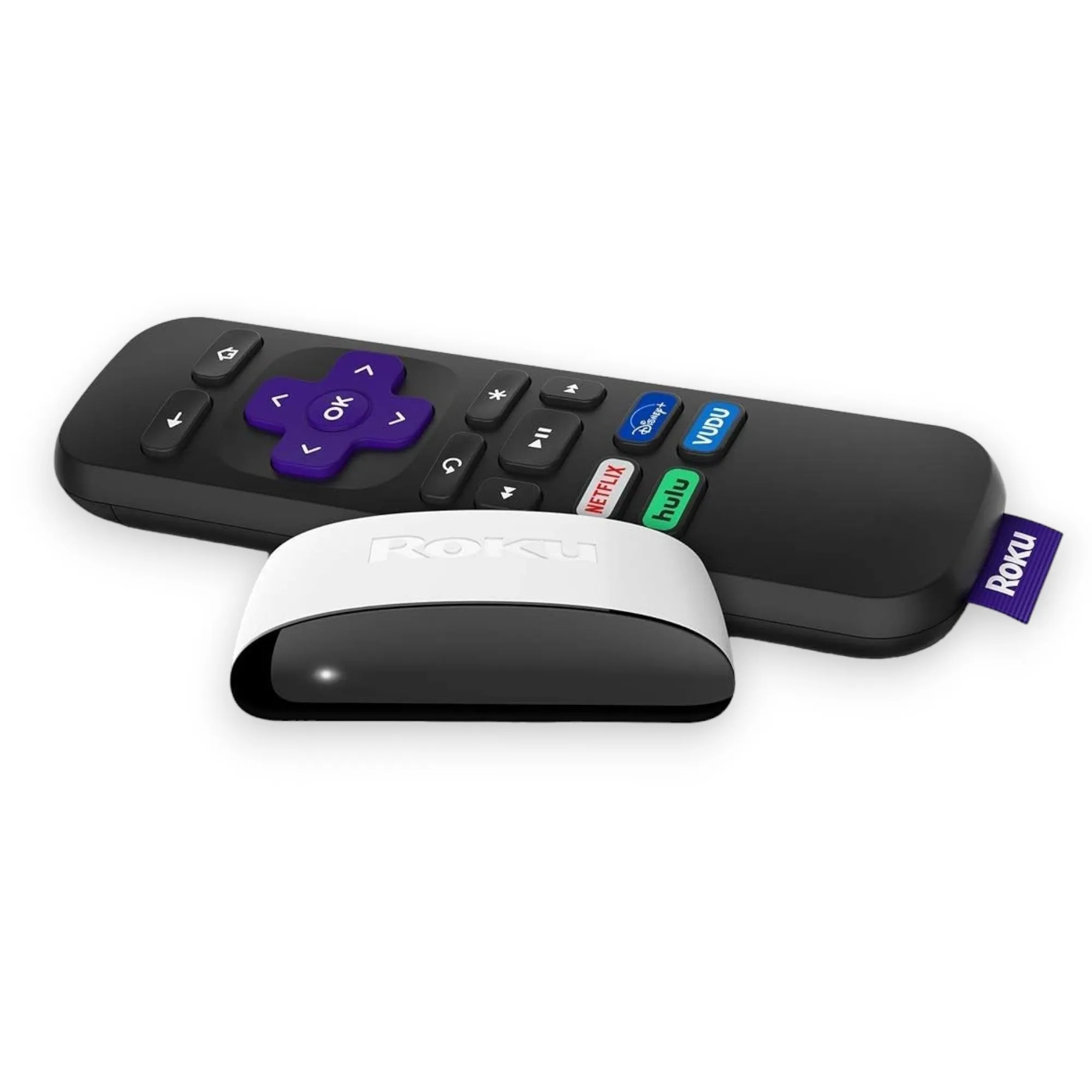 Roku SE Streaming Media Player 3930SE High Definition, 1080p Full HD, White