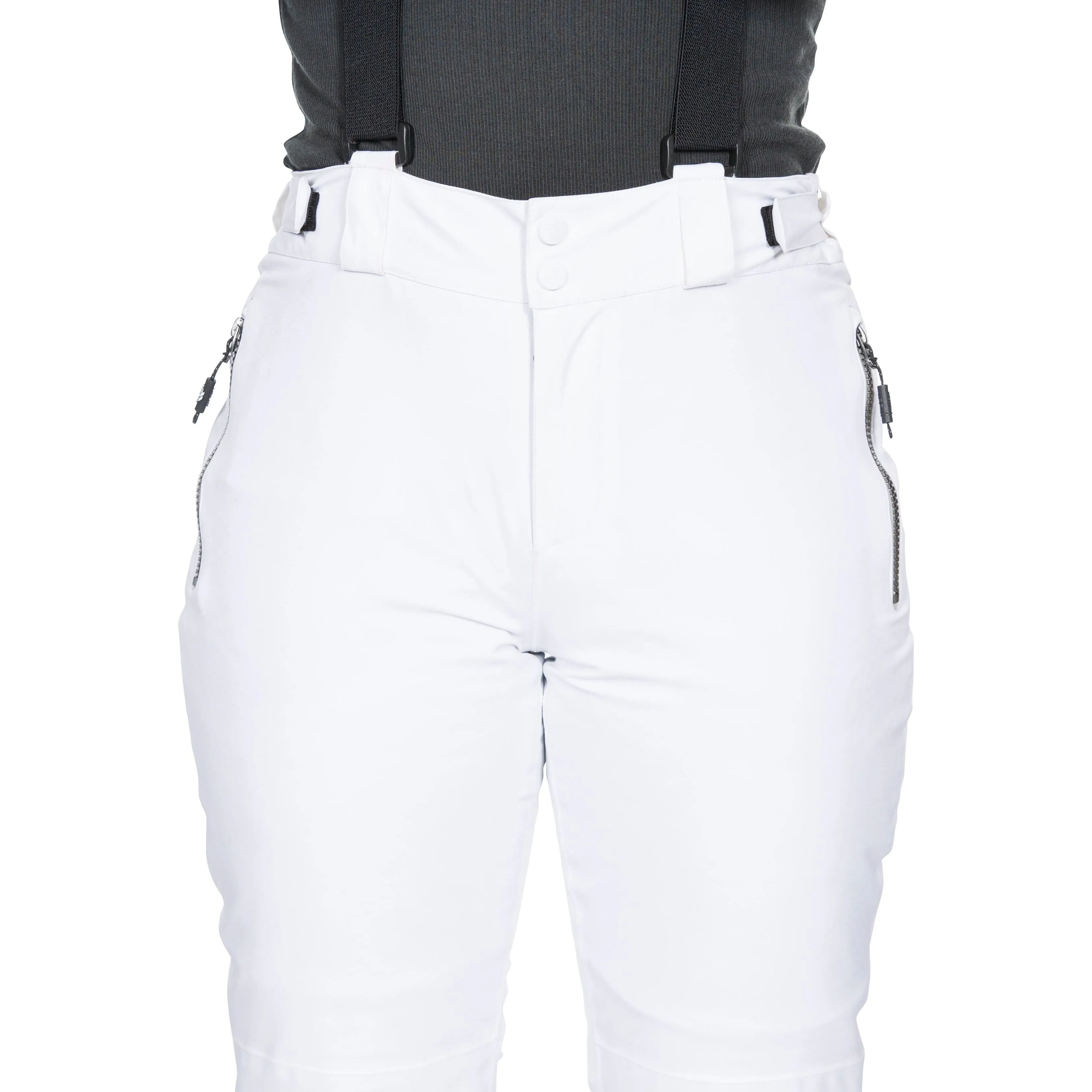 Roseanne Women's Waterproof Ski Trousers in White