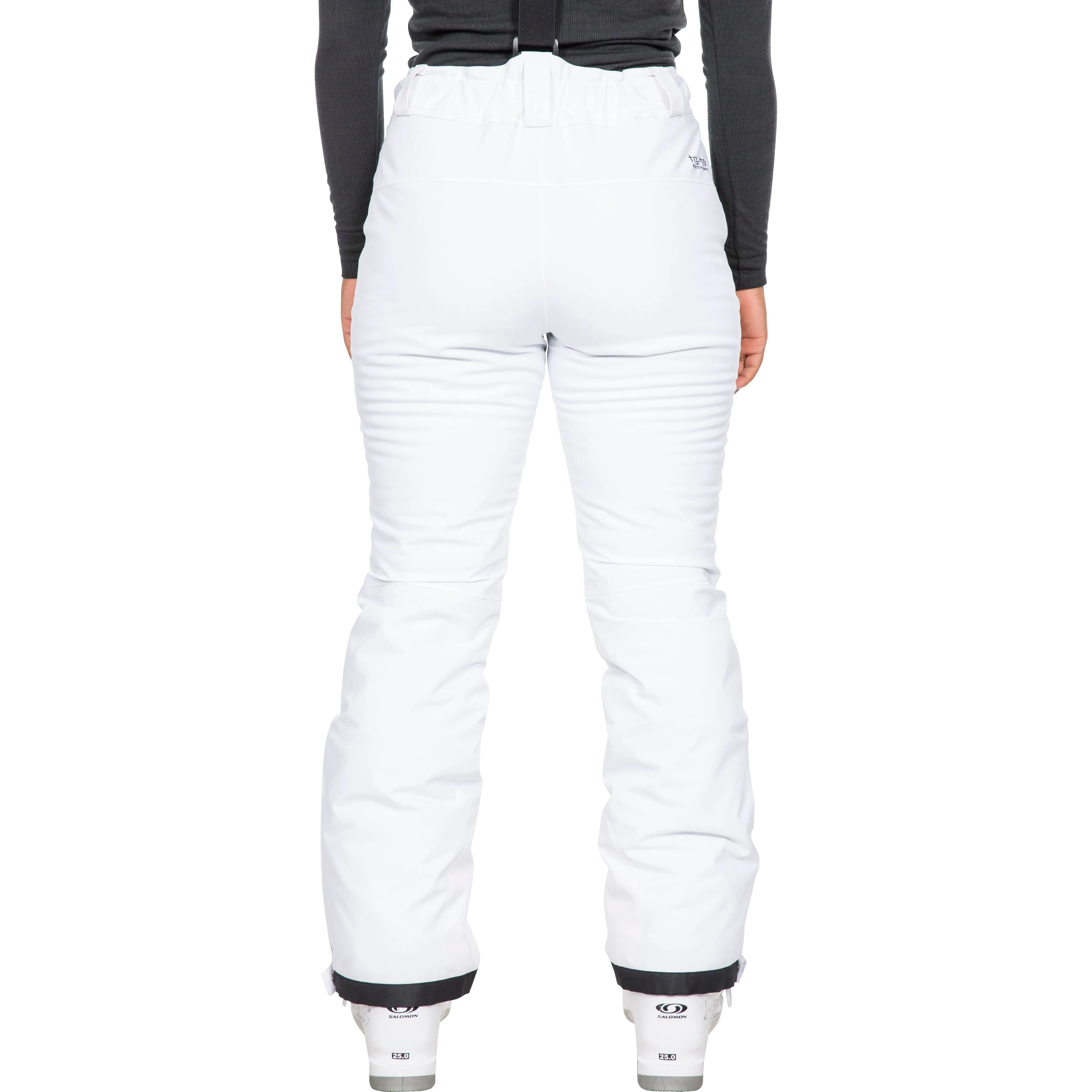 Roseanne Women's Waterproof Ski Trousers in White