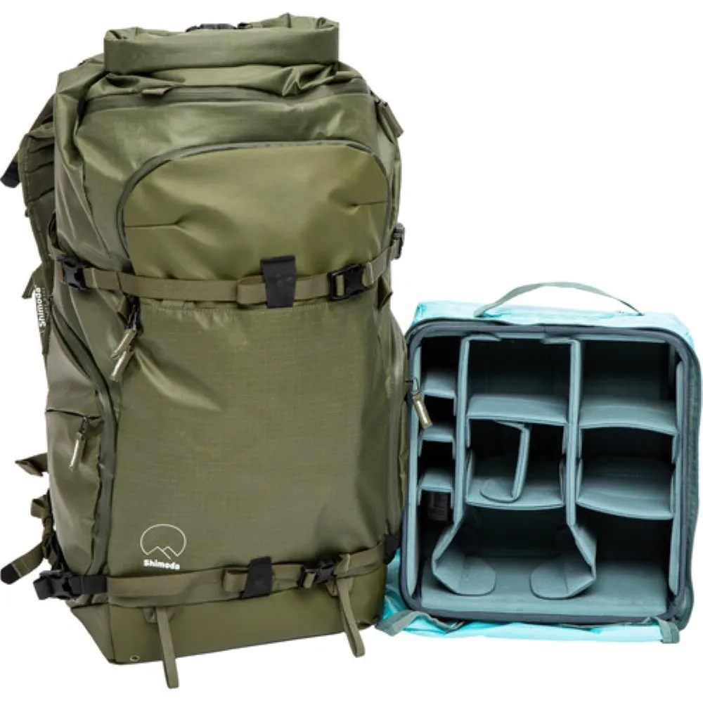 Shimoda Designs Action X50 Backpack Starter Kit with Medium DSLR Core Unit Version 2 | Army Green