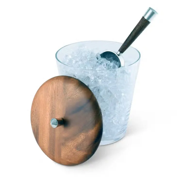 TRIBECA GLASS ICE BUCKET