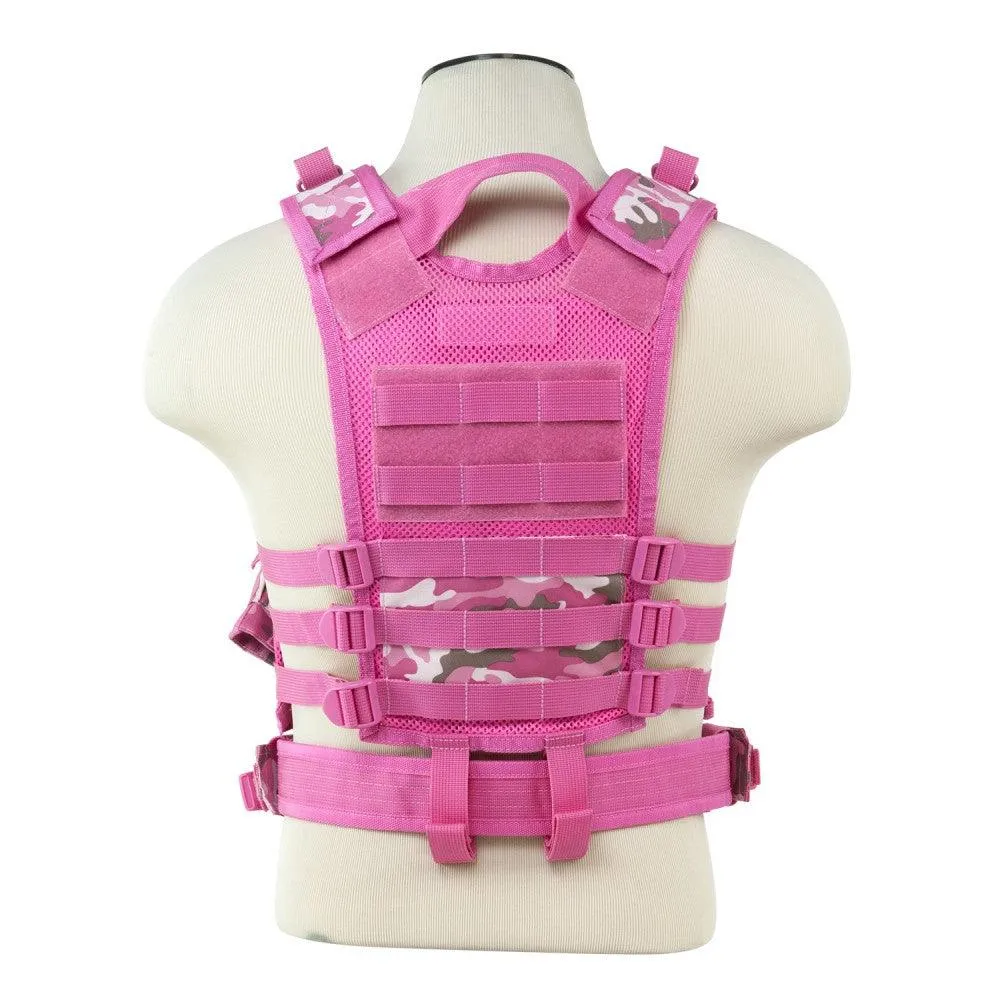 Vism Tactical Vest Pink Camo